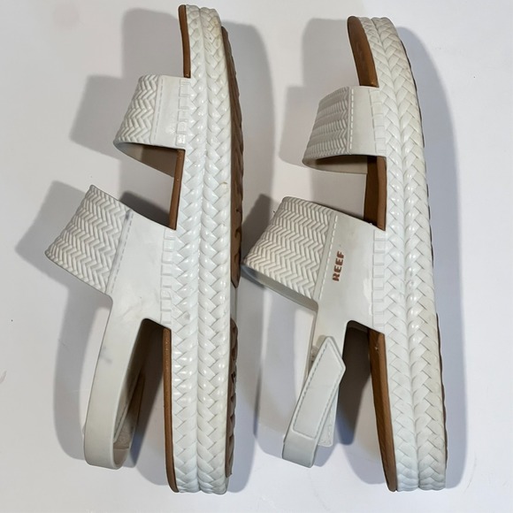 Reef Sandals Water Vista White Beach Boating Women's Size 10 - Picture 5 of 10
